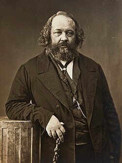 Portrait of Mikhail Bakunin